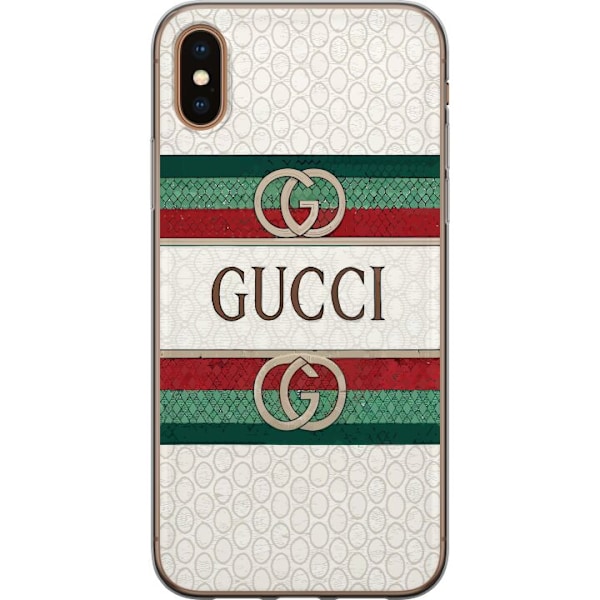 Apple iPhone XS Gennemsigtig cover Gucci