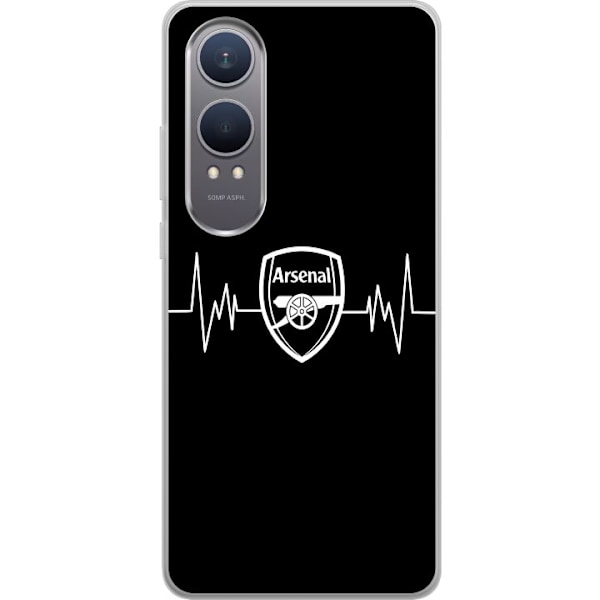 OnePlus Nord CE4 Lite Läpinäkyvä kuori Arsenal