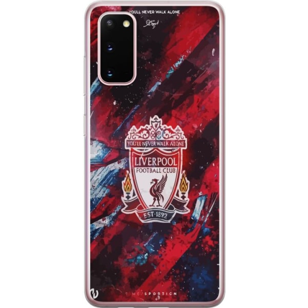 Samsung Galaxy S20 Gennemsigtig cover Liverpool