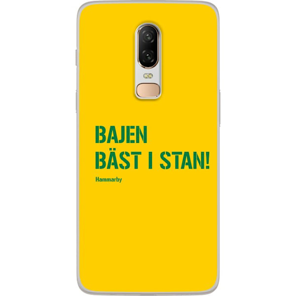 OnePlus 6 Gjennomsiktig deksel Hammarby