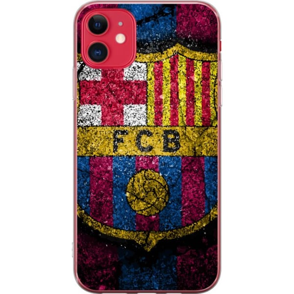 Apple iPhone 11 Genomskinligt Skal FC Barcelona