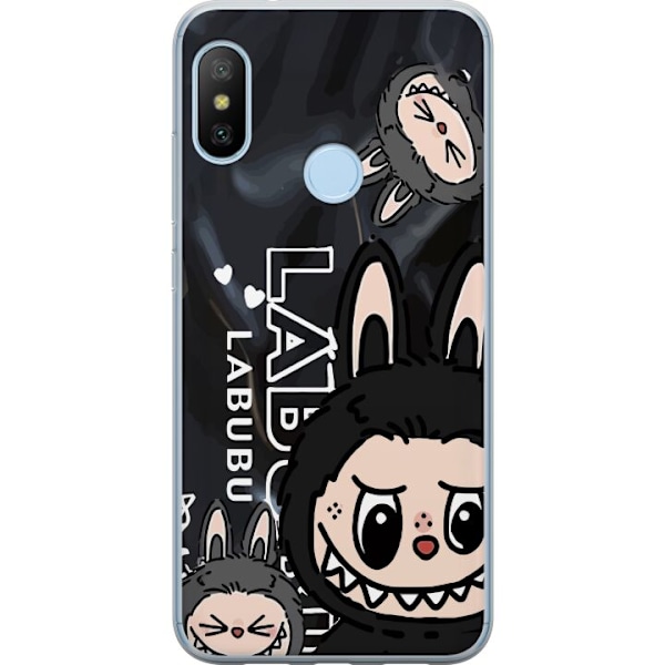 Xiaomi Mi A2 Lite Gennemsigtig cover <nl>Labubu Black Energy -