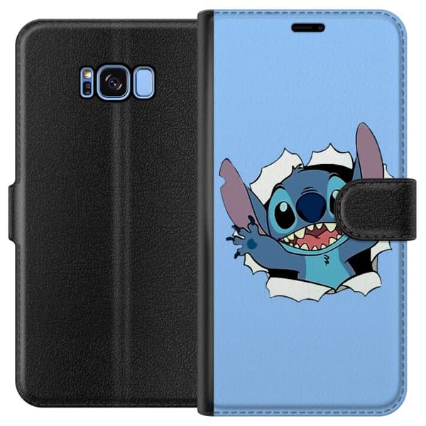 Kompatibelt Plånboksfodral till Samsung Galaxy S8 Stitch heeej