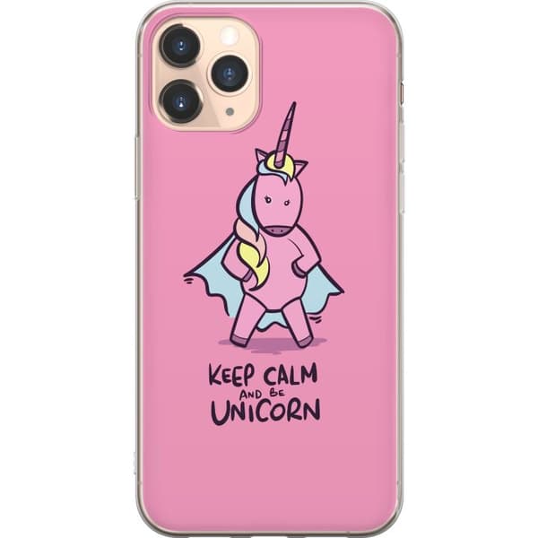 Kompatibelt Mobilskal till Apple iPhone 11 Pro Keep Calm Enhörning