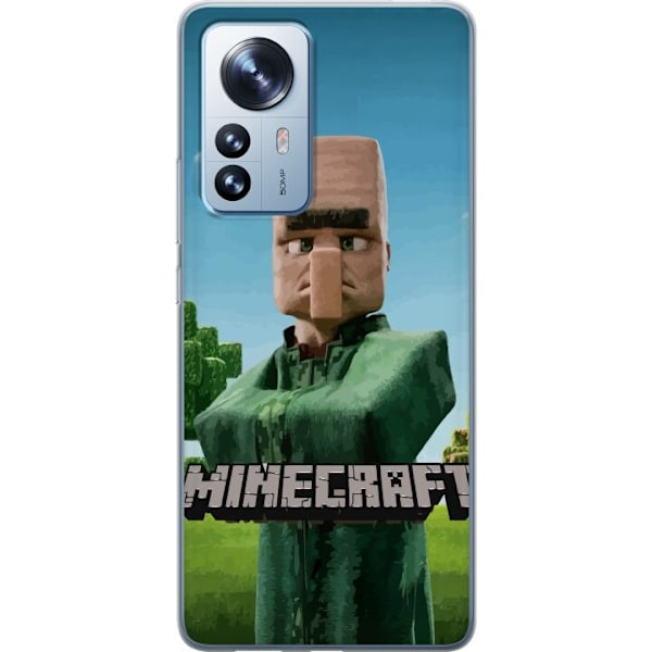 Xiaomi 12 Pro Läpinäkyvä kuori A Minecraft Movie