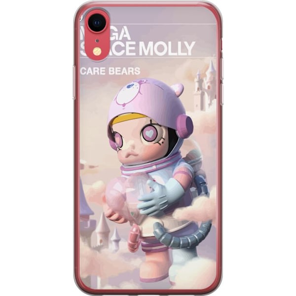 Apple iPhone XR Läpinäkyvä kuori Mega Space Molly Care Bears Series - Share Bear Edition