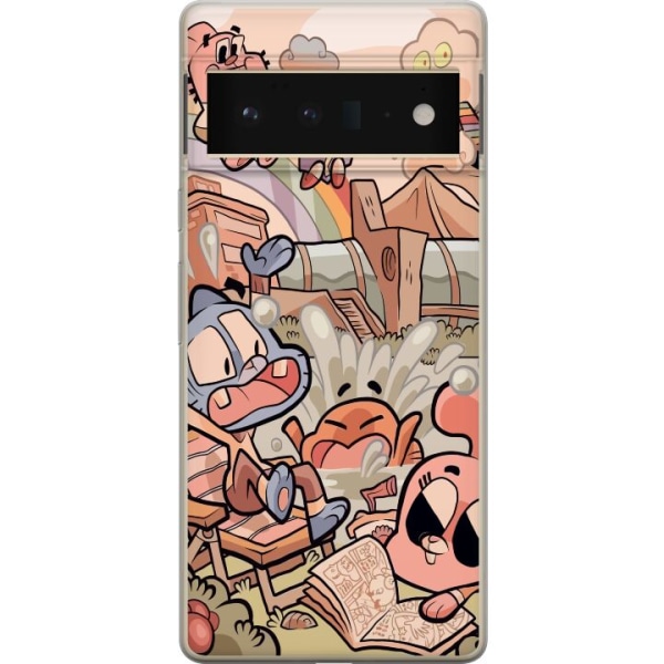 Google Pixel 6 Pro Gennemsigtig cover Animeret