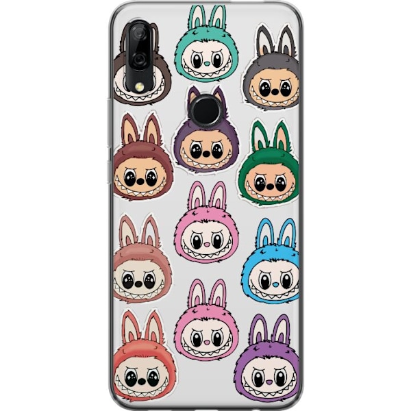 Huawei P Smart Z Läpinäkyvä kuori Labubu Macaron Monster -