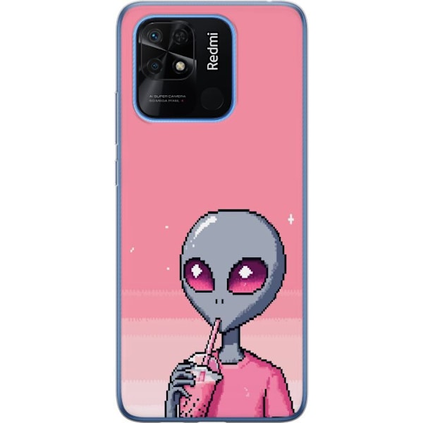 Xiaomi Redmi 10C Genomskinligt Skal Alien Smoothie