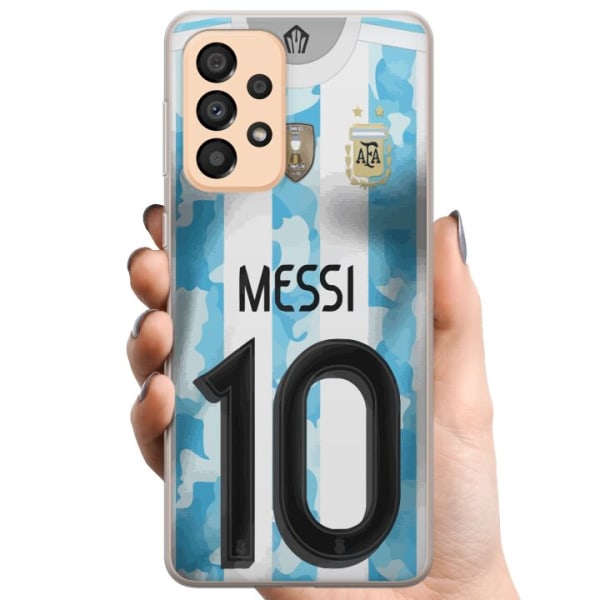 Samsung Galaxy A33 5G TPU Mobilcover Lionel Andrés Messi