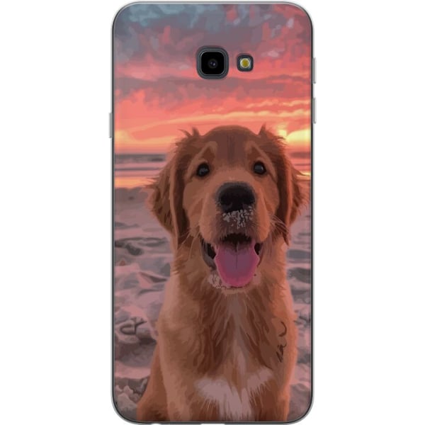 Samsung Galaxy J4+ Gjennomsiktig deksel Hund