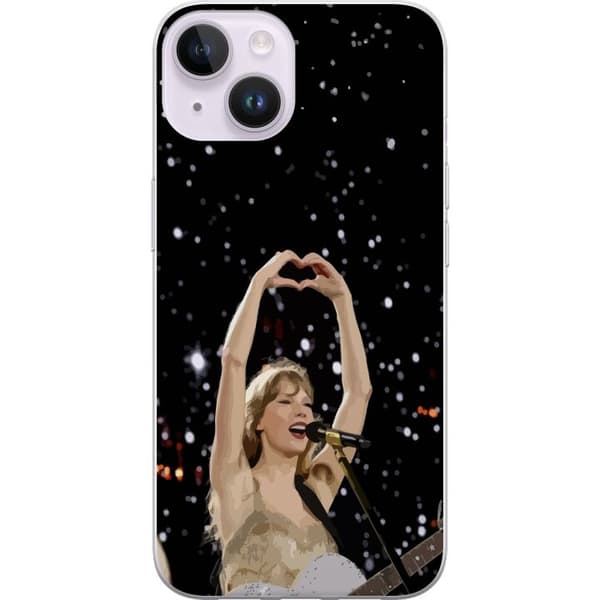 Kompatibelt Mobildeksel til Apple iPhone 14 Taylor Swift