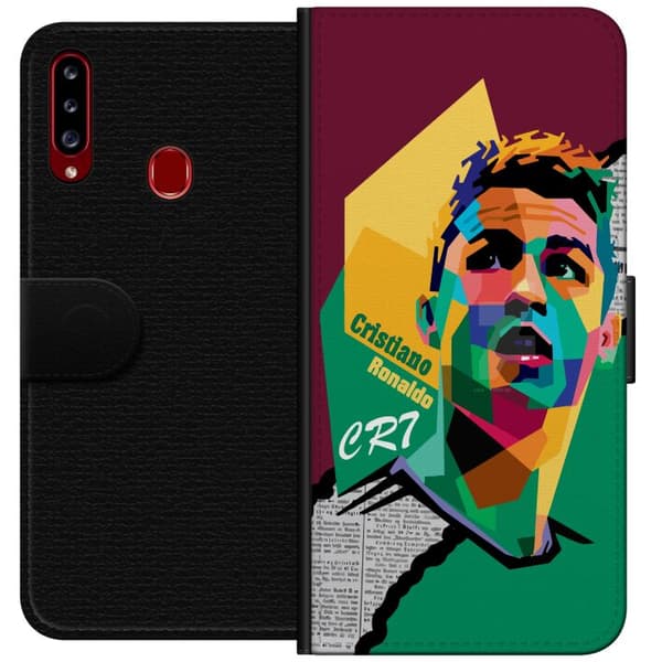 Kompatibelt Lommeboketui til Samsung Galaxy A20s Ronaldo