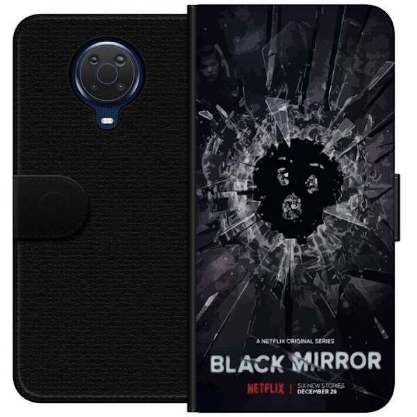 Nokia G20 Plånboksfodral Black Mirror Sci-Fi Netflix Serie Dy