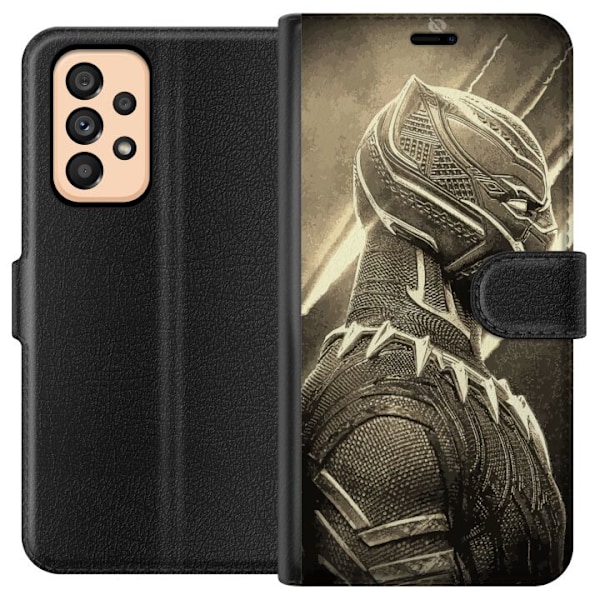 Samsung Galaxy A53 5G Lompakkokotelo Wakanda Forever : Black Panther