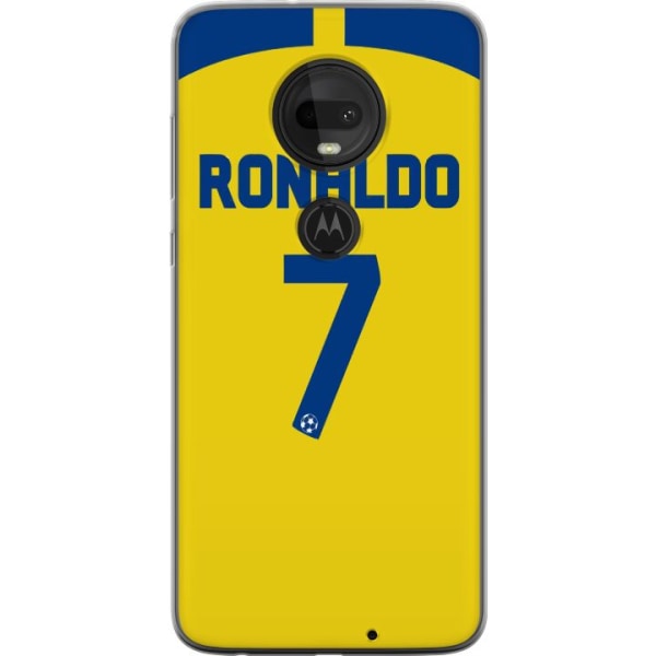 Motorola Moto G7 Gjennomsiktig deksel Ronaldo