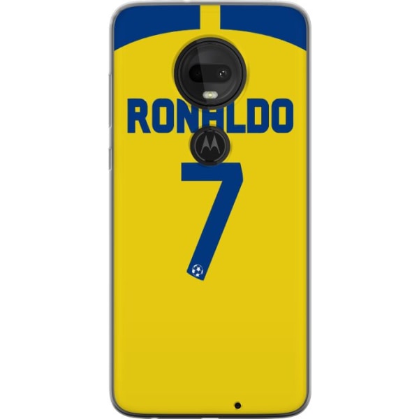 Motorola Moto G7 Läpinäkyvä kuori Ronaldo