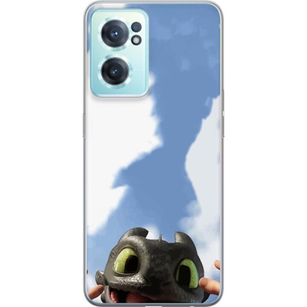 OnePlus Nord CE 2 5G Läpinäkyvä kuori Lohikäärmeen Kasvattaja