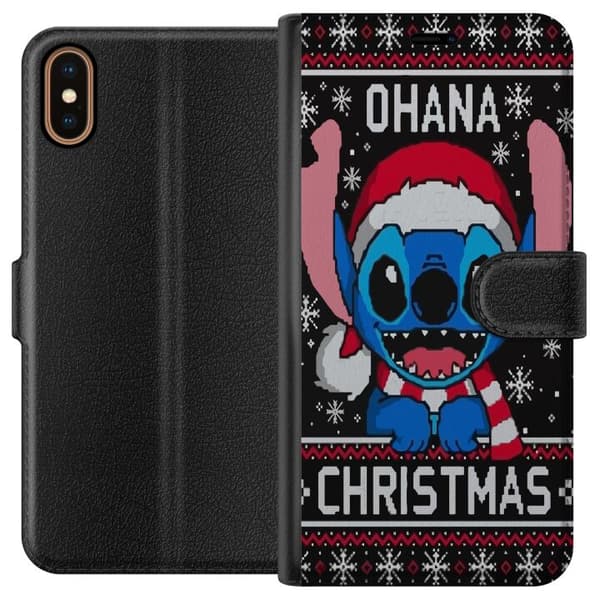 Yhteensopiva Lompakkokotelo Apple iPhone X Hyvää Joulua
