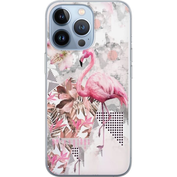 Apple iPhone 13 Pro Cover / Mobilcover - Flamingo