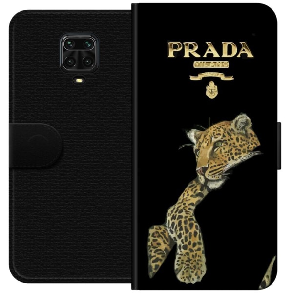 Xiaomi Redmi Note 9 Pro Plånboksfodral Prada Leopard