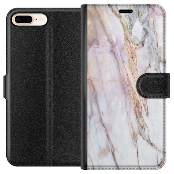 Apple iPhone 7 Plus Lommeboketui Marmor
