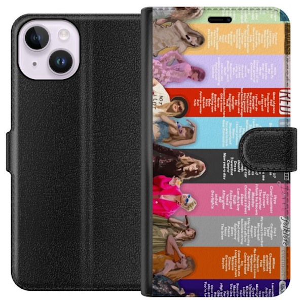 Apple iPhone 14 Lompakkokotelo Taylor Swift