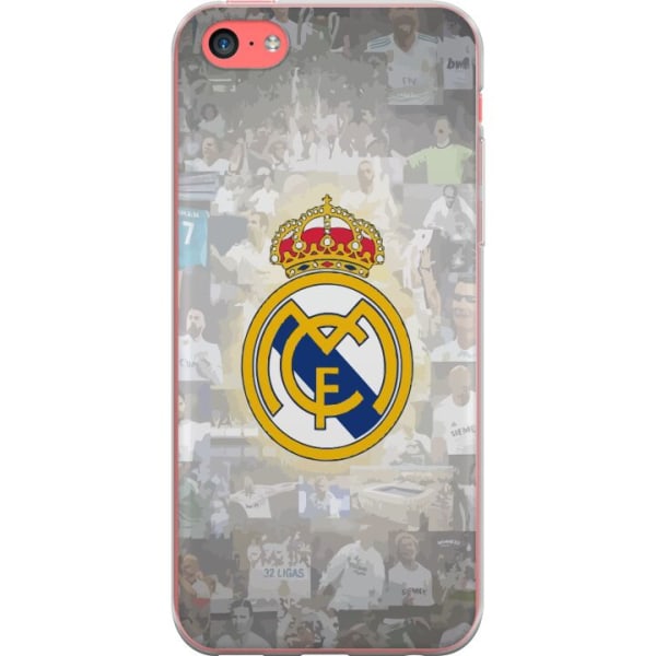 Apple iPhone 5c Läpinäkyvä kuori Real Madrid