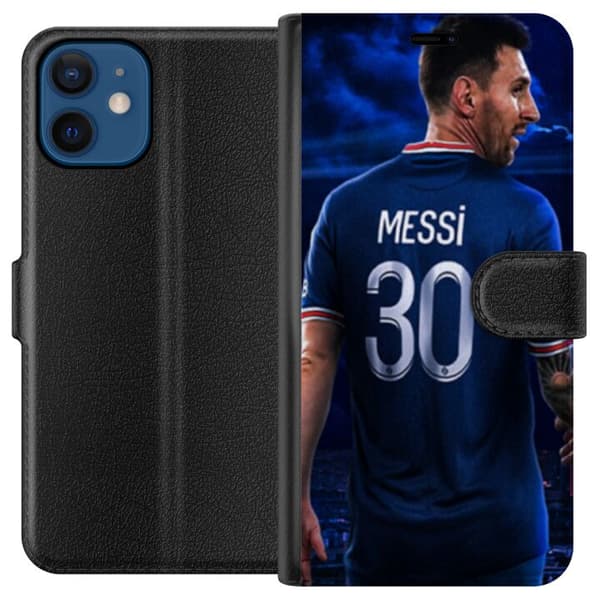 Kompatibelt Plånboksfodral till Apple iPhone 12 mini Lionel Messi