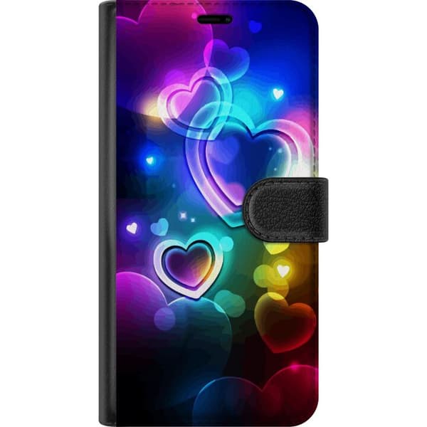 Kompatibel Tegnebogsetui til Apple iPhone 12 NeonKærlighed
