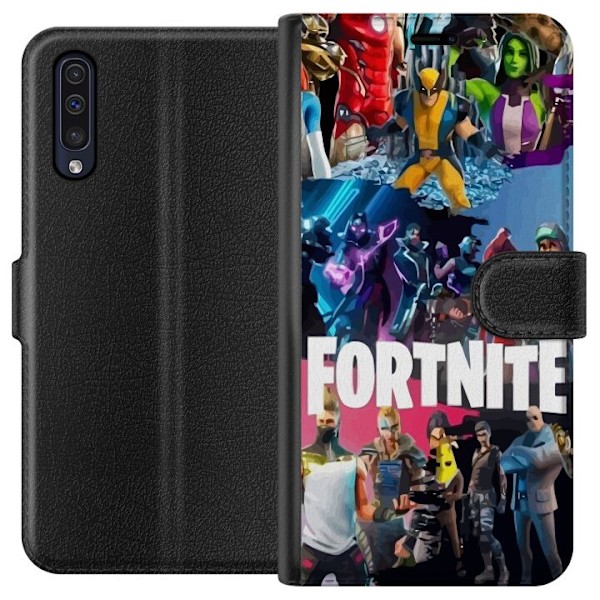 Samsung Galaxy A50 Tegnebogsetui Fortnite