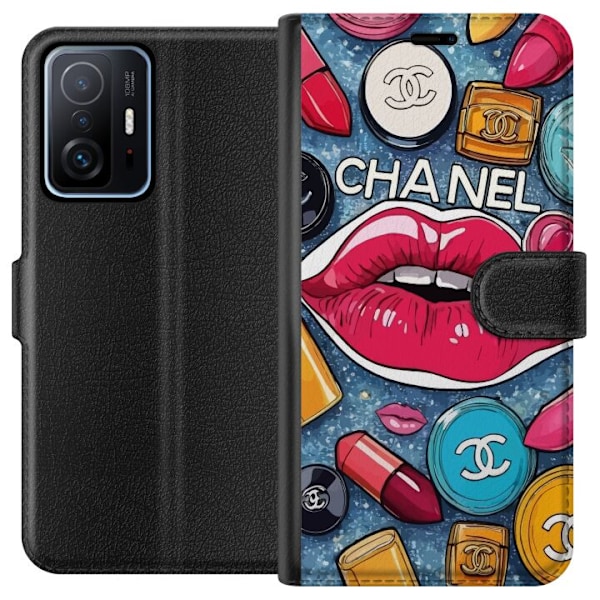 Xiaomi 11T Lommeboketui Chanel Lips