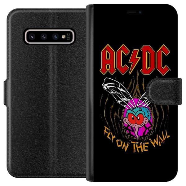 Kompatibelt Lommeboketui til Samsung Galaxy S10+ ACDC