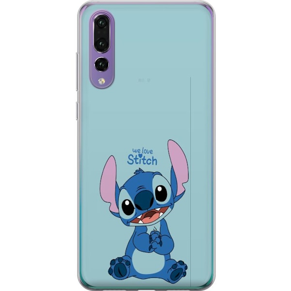 Huawei P20 Pro Genomskinligt Skal Stitch