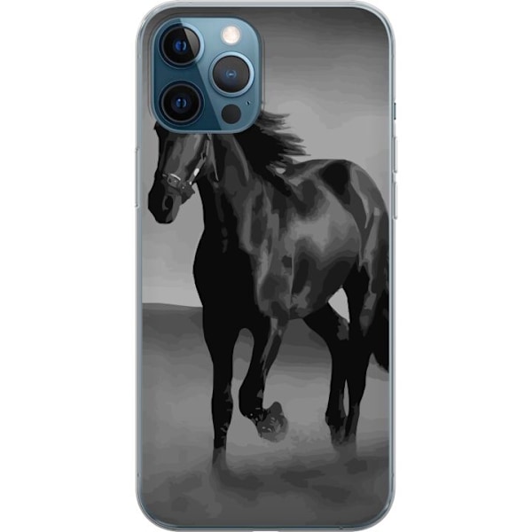 Apple iPhone 12 Pro Genomskinligt Skal Dark Horse