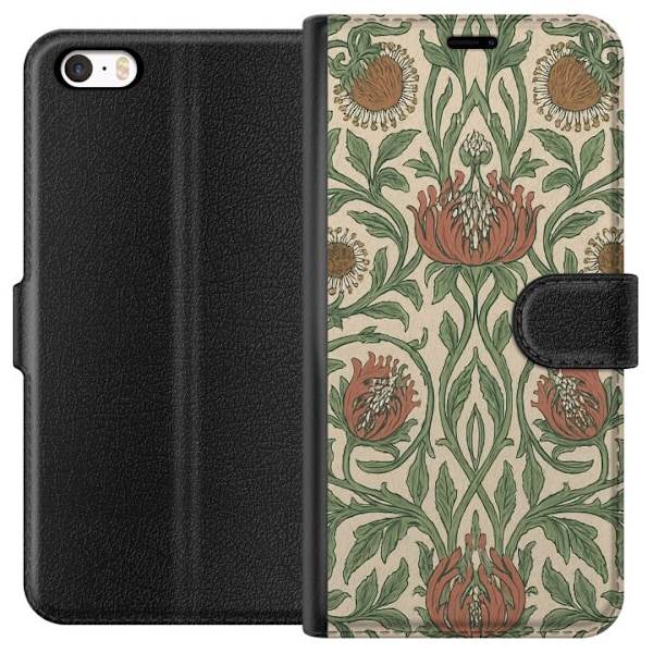 Apple iPhone 5s Lompakkokotelo Petali Yksityiskohdat