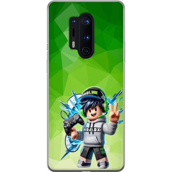 Kompatibelt Mobildeksel til OnePlus 8 Pro Spelande avatarfigur grønn