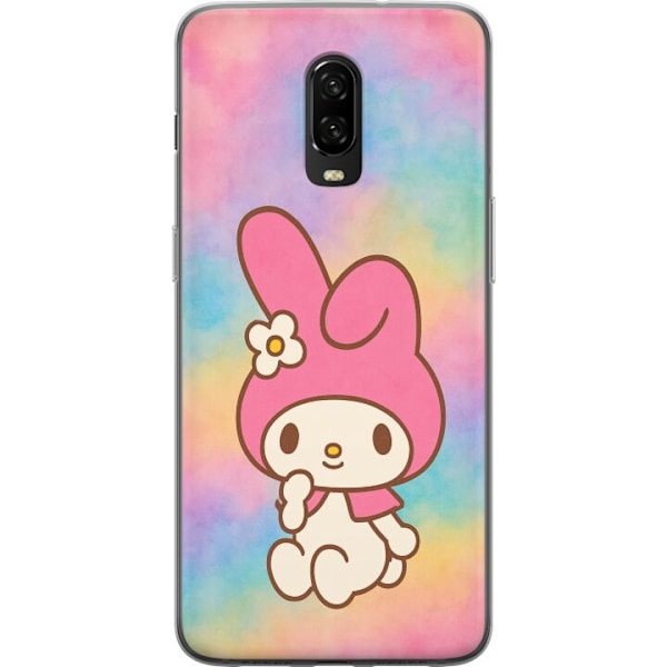 OnePlus 6T Genomskinligt Skal Kawaii Sanrio My Melody