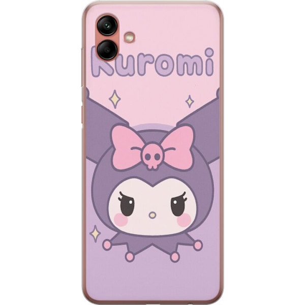 Samsung Galaxy A04 Läpinäkyvä kuori Kuromi Kawaii