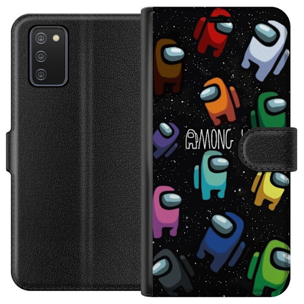 Samsung Galaxy A02s Tegnebogsetui Mellem Os