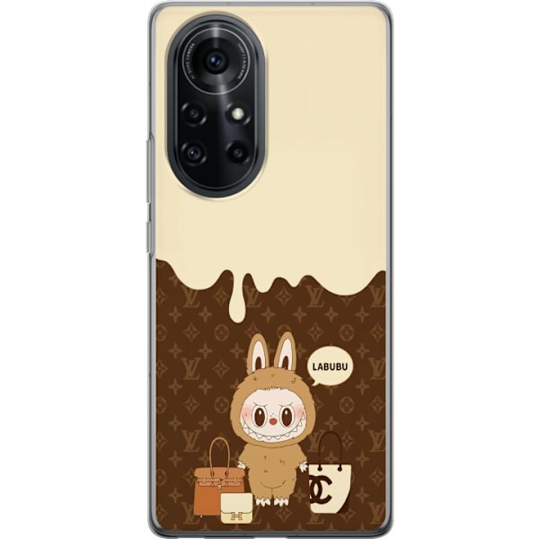 Huawei nova 8 Pro Gennemsigtig cover Labubu Blue Chill - Blå
