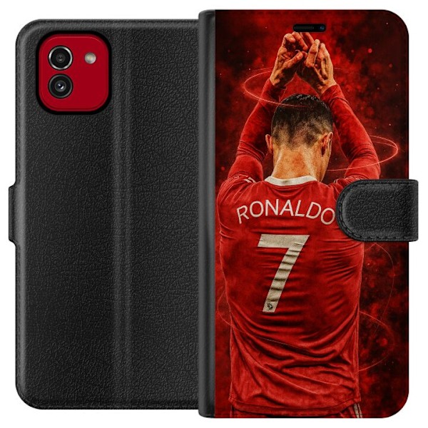Samsung Galaxy A03 Lompakkokotelo Ronaldo