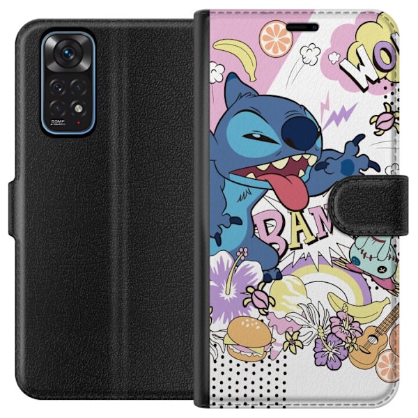 Xiaomi Redmi Note 11 Lommeboketui Stitch Bang