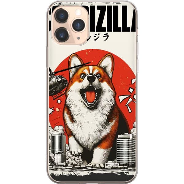 Kompatibelt Mobilskal till Apple iPhone 11 Pro Corgizilla