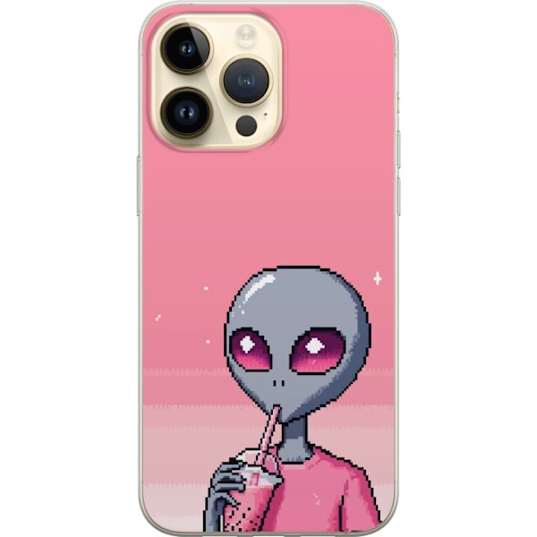 Apple iPhone 15 Pro Max Gjennomsiktig deksel Alien Smoothie