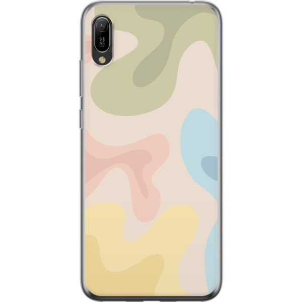Huawei Y6 Pro (2019) Gennemsigtig cover Farveskala
