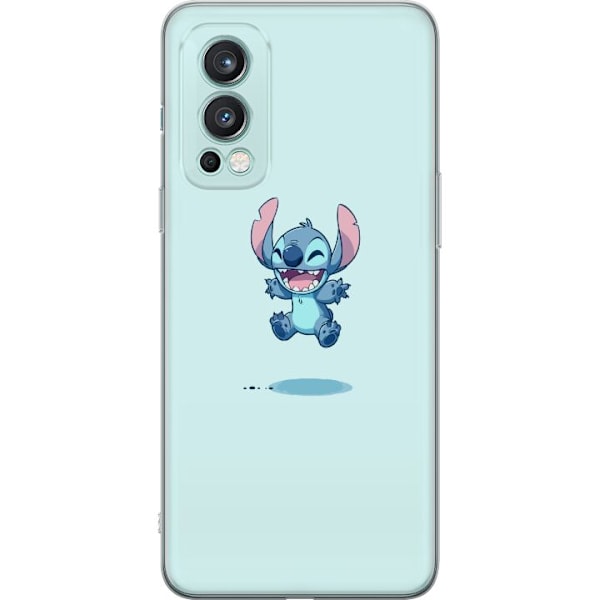OnePlus Nord 2 5G Genomskinligt Skal Stitch