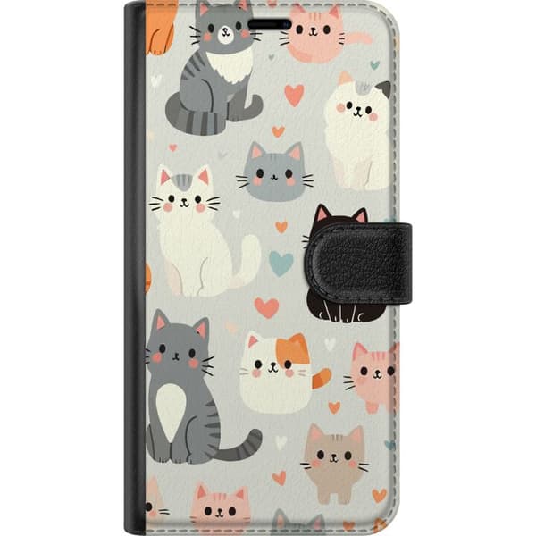 Kompatibel Tegnebogsetui til Xiaomi Redmi 9 Katte