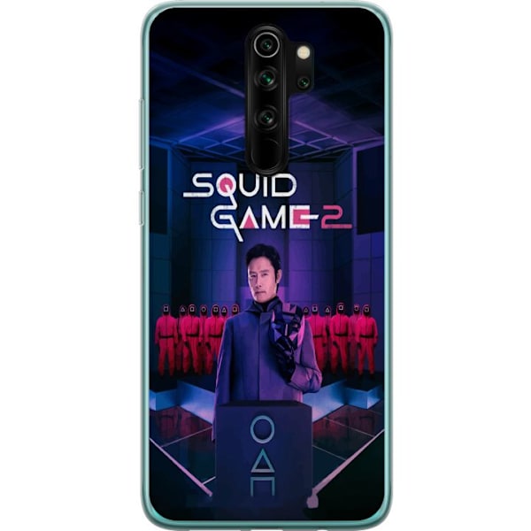 Xiaomi Redmi Note 8 Pro  Gjennomsiktig deksel Squid Game 2 -