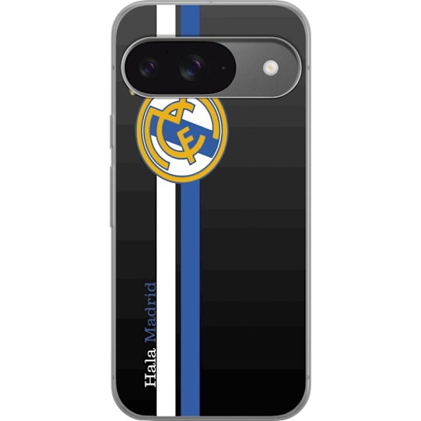 Google Pixel 9 Pro Genomskinligt Skal Real Madrid